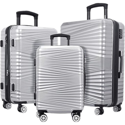 Touch of Venetian Lightweight Spinner Suitcase - Set of 3