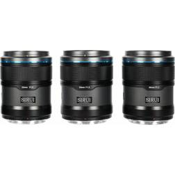 Sirui Sniper F1.2 Autofocus APS-C 3 Lens Kit for Fujifilm X