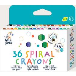 Haku Yoka Spiral Crayons 36 Pack