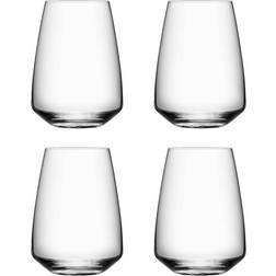 Orrefors Pulse Drinking Glass 35cl 4pcs