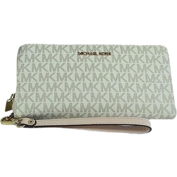 Michael Kors Jet Set Large Continental Wallet - Multi Vanilla