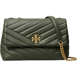 Tory Burch Small Kira Chevron Convertible Bag - Sycamore/Rolled Gold