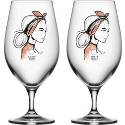 Kosta Boda All About You Near You Ölglas 40cl 2st
