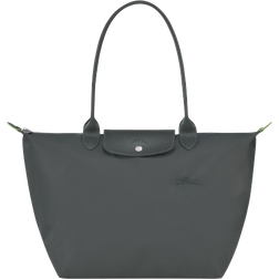 Longchamp Le Pliage Green L Tote Bag - Graphite