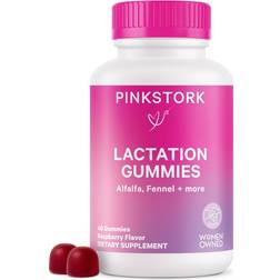 Lactation Gummies Raspberry 40 pcs