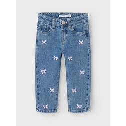 Name It Jeans Bella - Blue Denim/Lilla