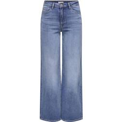 Only Højtaljede Jeans - Medium Blue Denim