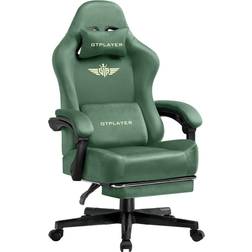 GTPLAYER Adjustable Reclining Gaming Chair 125cm H X 53cm W X 54cm D