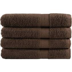 vidaXL Premium Sauna Towels 80 x 200 cm Set of 4 Bath Towel White, Red, Pink, Grey, Brown