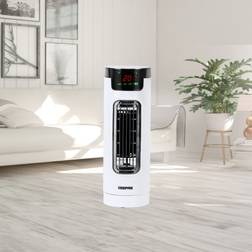 Geepas Mini Tower Fan with Remote Control