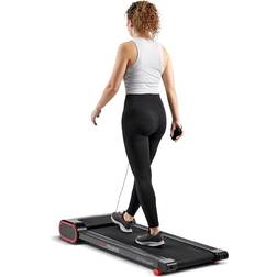 Sunny Health & Fitness Slim Under Desk Walking Compact Treadpad