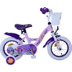 Volare Disney Wish 12 Inch Purple Barnesykkel