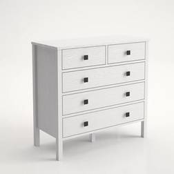 Hanah Home Elspet 90 cm Brun Vit Byrå