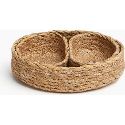 H&M Straw Beige Korg 16cm 3st