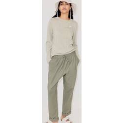 H&M Linmix Joggers - Khakigrön