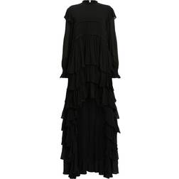 AllSaints Cavarly High-Low Maxi Dress - Mortem Black