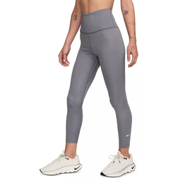 Nike Therma Fit One Women's High Waisted 7/8 Leggings - Smoke Grey/Heather/White