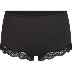 SKIMS Fits Everybody Lace Trim Boy Short - Onyx