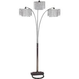 Wildon Home Tree Chrome Floor Lamp 84"