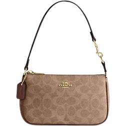 Coach Nolita 19 In Signature Canvas - Gold/Tan/Brown