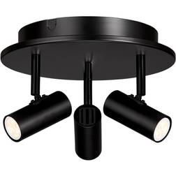 Belid Cato Loftlampe Ø 25 cm Mat Sort Spotlight