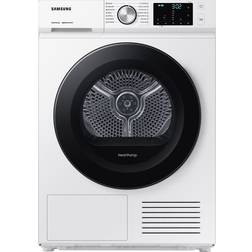 Samsung Samsung DV90BBA245AW 9Kg Heat Pump Tumble Dryer White, Black
