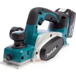 Makita Akku-Hobel DKP180RTJ 2 x 5.0 Ah + DC18RC + L