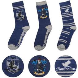 Cinereplicas Cinereplicas Pack de unisexos Calcetines con emblemas Hogwarts Zapatos Ravenclaw