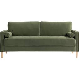 Mercury Row Garren Green Sofa 75.6" 3 Seater