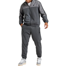 adidas Colour Block Woven Tracksuit - Grey