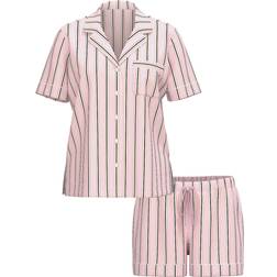 Victoria's Secret Modal Soft Short Pyjama Set - Pretty Blossom Stripes