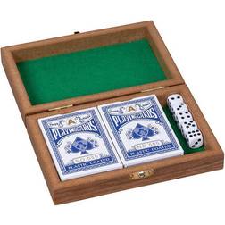 Goki Spelkortslåda med 5 kuber och 2 kortplatser á 54 kort