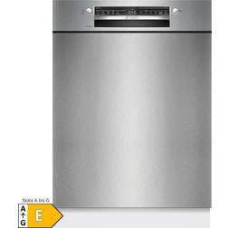 Bosch Serie 2 SMU2ITS09E Opvaskemaskine Rustfrit stål, Hvid, Grå