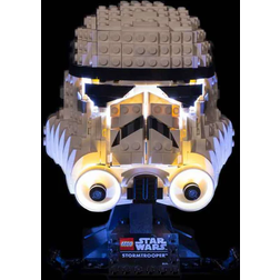 Light my bricks Stormtrooper Helmet Kit White LED bånd