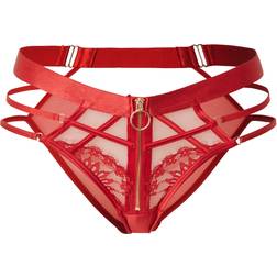 Hunkemöller Slip Sable Hl Braz - Rød