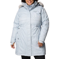 Columbia Women's Apres Arson II Winter Long Down Jacket - Cirrus Grey