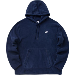 Nike Club Men's Winterized Pullover Hoodie - Midnight Navy/White