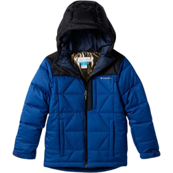 Columbia Boy's Winter Powder III Quilted Jacket - Mountain Blue/Black