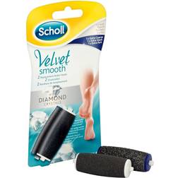 Scholl Velvet Smooth Diamond Refill 2-pack