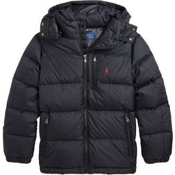 Polo Ralph Lauren Ripstop Down Jacket with Hood - Black