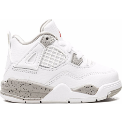 Nike Air Jordan 4 Retro TD - White/Tech Grey/Black/Fire Red