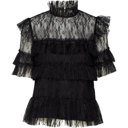 By Malina Rachel Blouse - Black