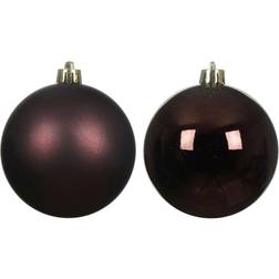 Shop4allsorts Baubles Black Truffle Christmas Tree Ornament 6cm 48pcs