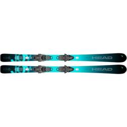 Head E-Super Joy Sw + Woman Alpine Skis Pack