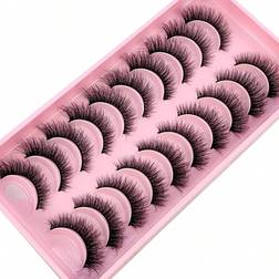 Shein Russian Strip Lashes Natural Looking - Soft/Fluffy