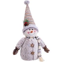 BigBuy Home Snow Doll Multicolour Decoration 39cm