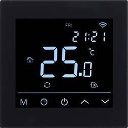 Heatcom HC91 Termostat Digital Wi-Fi Sort