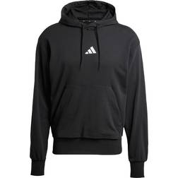 adidas Essentials Feelcozy French Terry Hoodie - Black/White