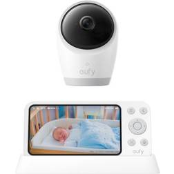 Eufy E21 Baby Monitor with 4K Camera and Charging Base White