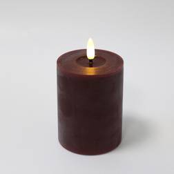 LED Block Burgundy LED-ljus 10cm